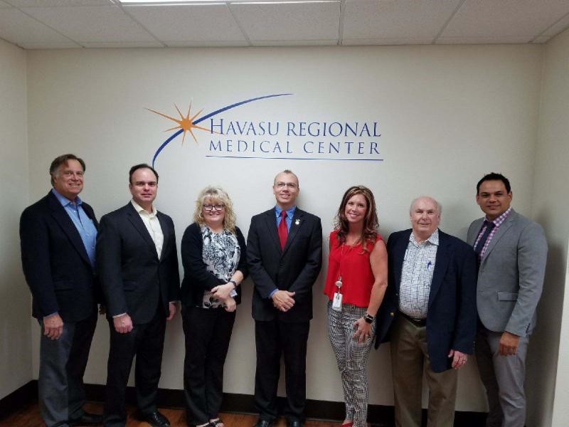 The ICA was joined by Representative Paul Mosley and Vice Mayor Jeni Coke during our tour of the Havasu Regional Medical Center