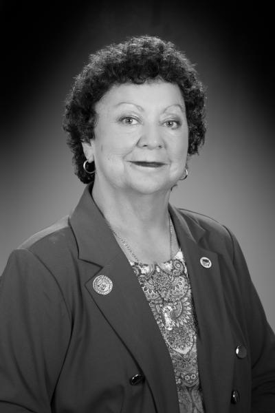 Maria Cecilia Valdez black and white